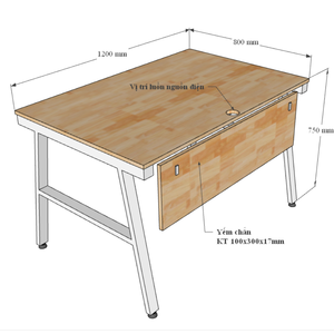 AConcept HBAC006 120x80 Modern Minimalist <b>Desk</b> with Assembled Iron Legs <b>Foldable</b> and Automatic Office Furniture for Bedroom Use - Product Image 6