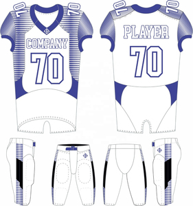 Camisetas de Fútbol Americano Personalizadas para Adultos, Profesionales, Transpirables, de Manga Corta, con Impresión por Transferencia de Calor, Colores y Logotipo Personalizados - Product Image 4