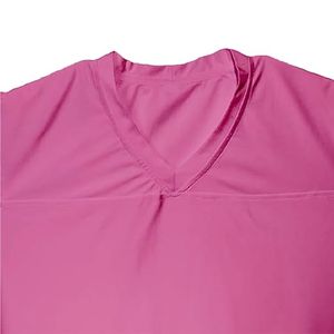 Camisetas con cuello en V personalizadas, camisetas extragrandes de secado rápido, ropa de fútbol de malla cuadrada, camiseta de fútbol americano, camiseta Unisex - Product Image 4