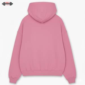 Pull en éponge française de haute qualité à épaules tombantes Streetwear sweats à capuche d'hiver 100% coton coupe régulière longueur régulière vente en gros - Product Image 2