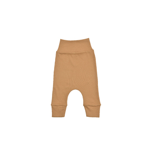 Pantalon d'hiver unisexe pour enfants Leggings en coton côtelé de couleur unie Style mignon Vente en gros pour les tout-petits et les bébés filles - Product Image 1