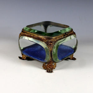 Newly Decorative Brass & Glass Storage <b>Box</b> For <b>Wedding</b> Gifts Jewelry <b>Box</b> Display Storage Organizer Glass <b>Box</b> Custom Size Golden - Product Image 4