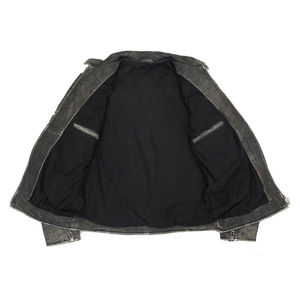 Chaqueta de cuero de talla grande de alta calidad para hombre, ropa de abrigo a prueba de viento con cierre de cremallera, transpirable, ropa de carreras para motocicleta - Product Image 4