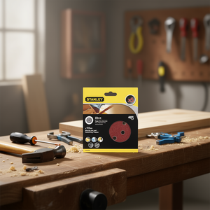Disques de ponçage multi-paquet Stanley 115 mm pour ponceuses excentriques - Product Image 3