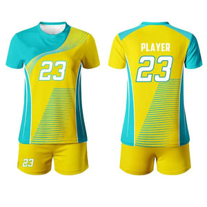 Conception populaire d'uniforme de volley-ball couleur personnalisée qualité Osam bon matériel prix bon marché concevez votre propre logo uniforme de volley-ball - Product Image 5