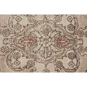 Alfombra Turca de 6.3x9.7 pies, Alfombra Vintage, Alfombra con Borde Rojo de Lana - Product Image 5