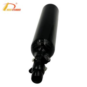 Cilindro de aluminio de Paintball 3000Psi 200Bar 48ci Tanque HPA con regulador de 4 posiciones 5/8-Rosca 18UNF - Product Image 6