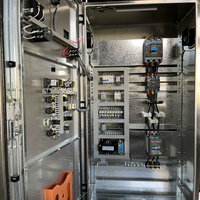 Ensemble complet de coffret de commande de démarrage progressif du moteur 90 kW 110 kW 132 kW, coffret électrique de commande industrielle utilisé pour les pompes d'alimentation en eau