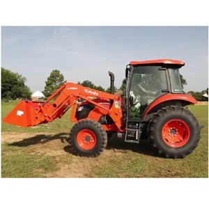 รถแทรกเตอร์เกษตรกรรมสำหรับงานหนัก คูโบต้า M6060 พร้อม PTO และระบบยกไฮดรอลิก สำหรับการเกษตร การปลูกพืช การจัดสวน และการขนส่ง - Product Image 5