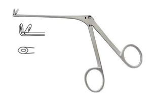 Disque intervertébral de laminectomie neurochirurgicale manuelle Rongeurs 4mm x 10mm Laminectomy Punch Instruments - Product Image 5