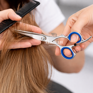 Ciseaux à cheveux professionnels de 6,2 pouces, ciseaux de barbier en acier inoxydable, poignée ergonomique, outil de salon OEM - Product Image 6