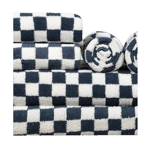 Serviette de bain d'hôtel de qualité supérieure personnalisée 100% coton Serviette pour le visage 30cm X 50cm Fabriquée par Pakistan Towel - Product Image 1