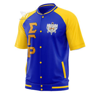 Custom Sigma Gamma Rho Sorority Ropa Chenille bordado Fashionista Estilo deportivo Summers Bomber Jacket Parafernalia griega - Product Image 1
