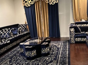 Meubles arabes modernes Majlis Design personnalisable en bois avec style traditionnel Livraison gratuite dans le monde entier - Product Image 2