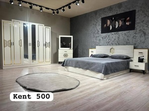 Juego de dormitorio moderno y elegante para el hogar, oficina, Hotel, Villa, madera MDF duradera, Atractivos detalles de Metal, hermosa adición, cualquier espacio - Product Image 2