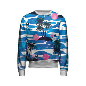 Sweatshirts avec logo imprimé design personnalisé pour hommes vente de gros sweatshirts pour hommes pullover sweatshirts hawaïens surdimensionnés unis - Product Image 1