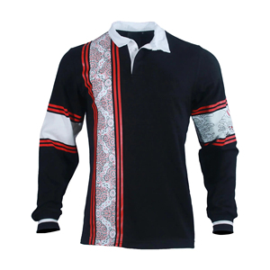 Camiseta de rugby de fútbol para hombre de diseño personalizado, ropa de equipo deportivo de poliéster transpirable, camisetas de rugby de manga corta de tamaño personalizado buenas - Product Image 1