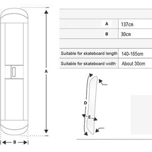 Top Quality Neoprene Snowboard Sleeve 4 MM Thickness Neoprene Snowboard Protective <b>Cover</b> With Custom Design And Size - Product Image 5
