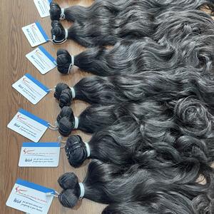 Qualité supérieure Extensions de cheveux humains vietnamiens à double trame de luxe Extensions de cheveux naturels ondulés de grande taille Prix de gros en stock - Product Image 5