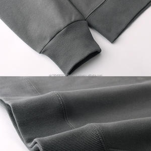 H5009 Otoño Invierno 29 Colores 350g Sudadera con Capucha Unisex con Forro de Felpa y Hombros Caídos para Hombre - Product Image 4