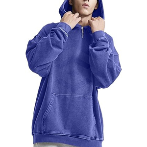 Sudadera con Capucha Extra Grande de Algodón 100% Orgánico Transpirable para Hombre, Invierno 2025, con Logotipo ODM Impreso y Diseño Sólido con Impresión Digital - Product Image 5