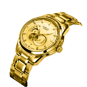 Customized Men's Exclusive <b>Mechanical</b> <b>Watch</b> Water-Resistant Miyota Movement Pointer Dial Crown - Product Image 2