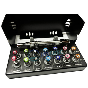 Kit de Implantes Dentales Manuales de Acero Inoxidable de Primera Calidad con Instrumentos Completos para Cirugía de Implantes para Dentistas - Product Image 3