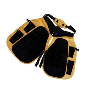 Delantal de herrador profesional Chaps de cuero con protección de pierna reforzada - Product Image 2