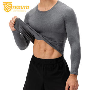 Vêtements de jogging hommes Gym Sports été à manches courtes Compression T-Shirt vêtements de course Yoga Fitness serré haut actif pour hommes - Product Image 3