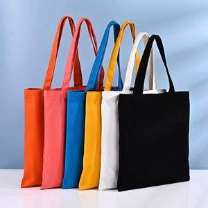 Sac fourre-tout en toile de coton réutilisable et écologique |   Sac de plage de shopping grand format uni avec fermeture éclair à motif géométrique lavable élégant - Product Image 6