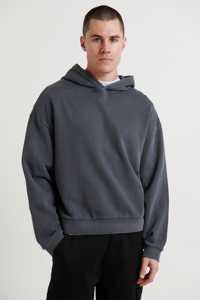 Sweat à capuche surdimensionné poids lourd personnalisé en coton lourd nouveau design meilleurs sweats à capuche surdimensionnés thermiques pour hommes vente en gros - Product Image 4
