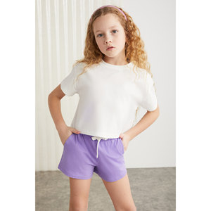 Ensemble short et t-shirt pour filles GRIMELANGE SUZANNE-GRM24048 100% coton, ensemble deux pièces - Product Image 5