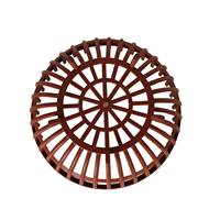 Pot Bunga Plastik Folin Modern Style GLB-300, Dapat Didaur Ulang, Ringan, Dapat Ditumpuk, Diameter 300mm, Tinggi 165mm, Untuk Penggunaan di Kebun Sepanjang Musim