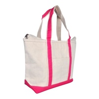 Sac fourre-tout en toile uni multicolore écologique promotionnel, réutilisable, vierge, pour le shopping, avec impression de logo personnalisée, recyclable, taille moyenne