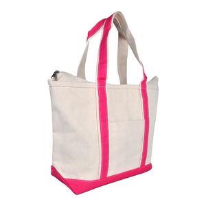 Promoción Ecológico Bolso de mano de algodón blanco liso Bolsa de compras de lona en blanco reutilizable con logotipo personalizado - Product Image 1