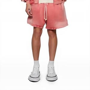 ¡Atmósfera de verano vestirse! Pantalones cortos neutros de algodón puro al por mayor: Pantalones cortos suaves, cómodos y transpirables, pantalones cortos casuales de playa - Product Image 2