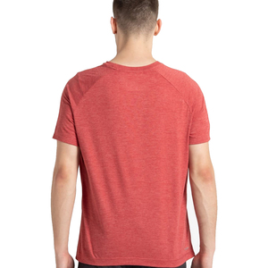 Camiseta de Algodón de Punto Grueso Personalizada por el Fabricante, Manga Corta, Cuello Redondo, Secado Rápido, Lisa para Hombre - Product Image 3