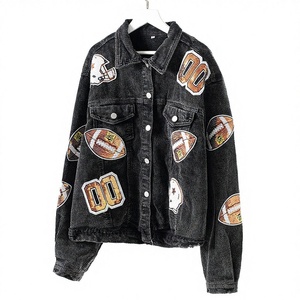 Women's Retro Style Canvas Quilted <b>Jacket</b> Embroidery Cotton Filling Black Winter New <b>Sequin</b> Top Loose Carnival Overcoat Silk - Product Image 1