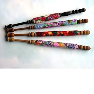 Precio bajo DIY herramienta de madera herramienta de tejido artesanal bobina de madera tejido de encaje de madera bobina de tapiz bobinas - Product Image 1