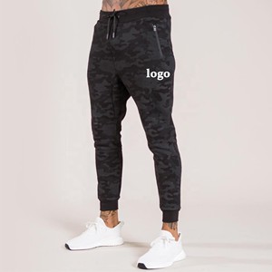 100% algodón hombres chándal personalizado chándal Jogger conjunto en blanco pista Jogging chándal hombres pantalones de chándal Sudadera con capucha conjunto chándales - Product Image 6