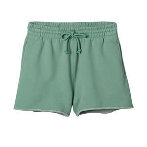 ชุดเซ็ตสองชิ้น เสื้อแขนสั้นกางเกงขาสั้น ผ้าฝ้ายผสมโพลีเอสเตอร์ สีพื้น สำหรับผู้หญิง สไตล์ลำลอง แฟชั่น ระบายอากาศ กันน้ำ เหมาะสำหรับฤดูร้อน ปี 2026 - Product Image 3