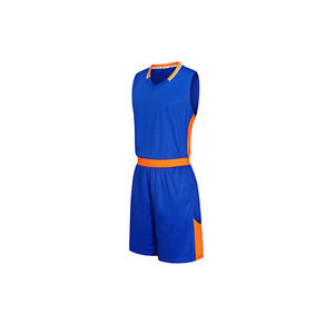 Personnalisez vos propres uniformes de basket-ball réversibles par sublimation. Nouveaux ensembles de maillots de basket-ball 2024. Maillots d'entraînement de basket-ball. - Product Image 4