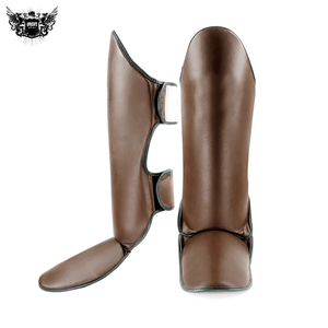 Espinillera hecha a medida de alta calidad, último diseño, Material de cuero, protección al por mayor, a la venta ahora - Product Image 5