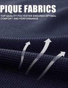 Polo de manga corta para hombre, diseño personalizado del mejor fabricante, 100% algodón, bajo MOQ, patrón sólido, tu propia marca - Product Image 4