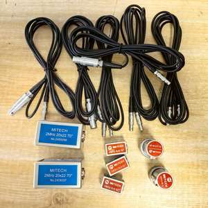 Mitech MFD350B Digitaler Ultraschall-Fehler detektor Bereich 0-6000mm 2MHz 4MHz Dual Straight Probe 45 ° 60 ° 70 ° Wandler C9-C5 kabel - Product Image 5
