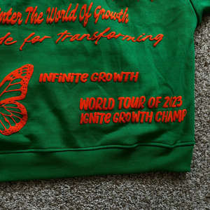 Heavy GSM Boxy Sudadera con capucha de gran tamaño sin cordón 3DPuff Letter Print Streetwear Style PremiumCotton Warm DurableFit - Product Image 4