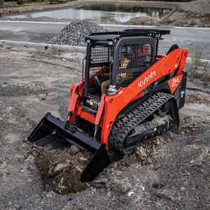 Compre cargadora de dirección deslizante Kubota de alto flujo con cargador de cubo, cargador de pista compacto, venta al por mayor, calidad premium, entrega rápida - Product Image 5