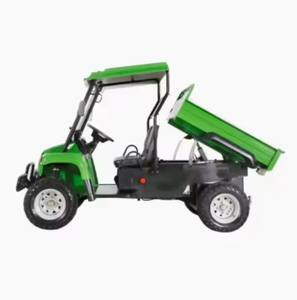 Camion électrique agricole à batterie, certifié CE, véhicule de jardinage multi-usage UTV avec benne de chargement, matériel agricole pratique - Product Image 4