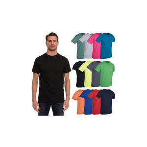 เสื้อยืดผ้าฝ้าย100% ปักลายตัวอักษรสำหรับชายและหญิงออกแบบโลโก้ได้ตามต้องการ - Product Image 3