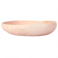 Bol et plat de service uniques en résine écologique polie, faits à la main, lavables au lave-vaisselle, personnalisables, vaisselle de fête, fabriqués en Inde